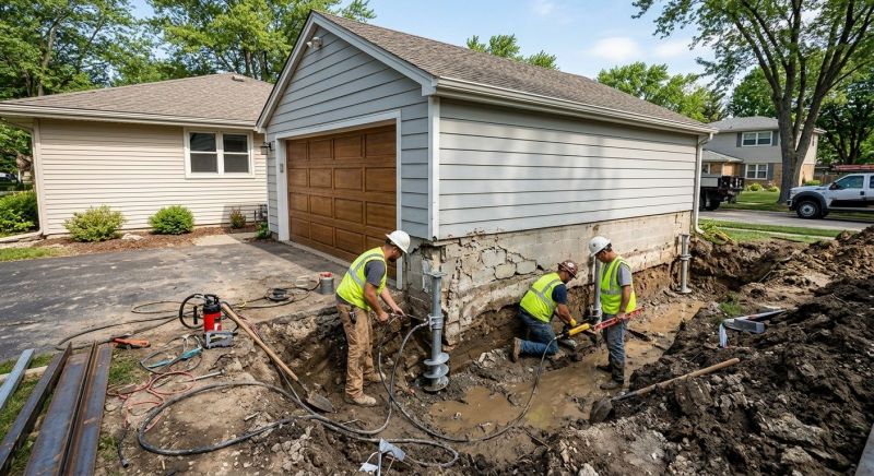 Basement Foundation Repair in James City County, VA