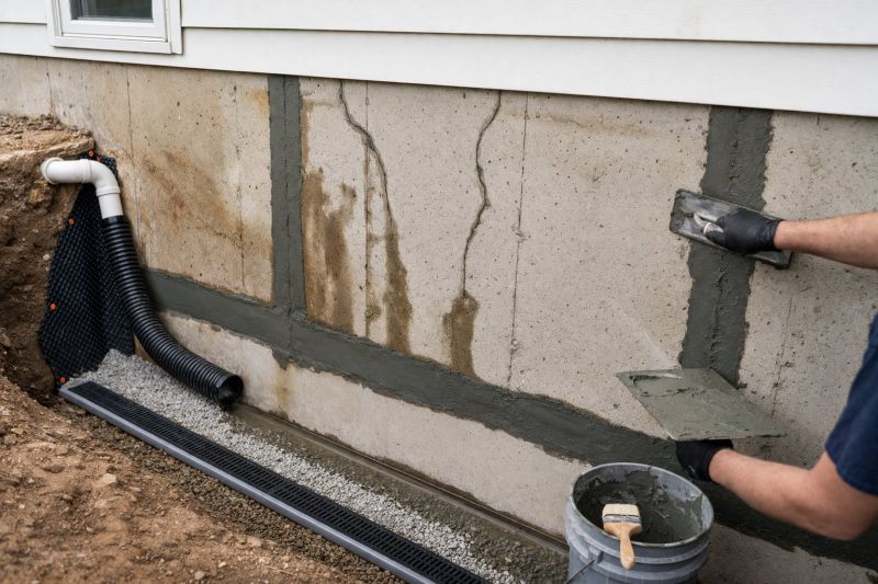 Basement Foundation Repair in Mathews, VA
