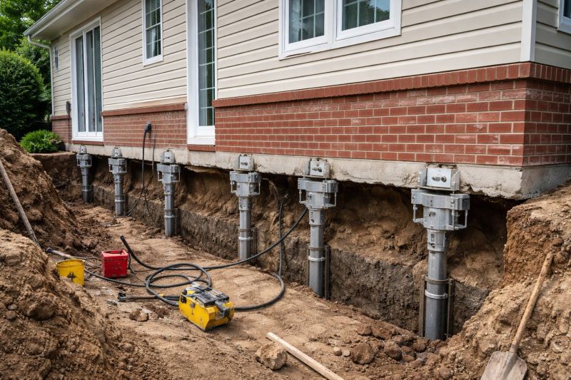 Basement Underpinning in Williamsburg, VA