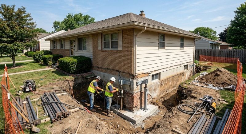 Building Foundation Repair in Charles City County, VA