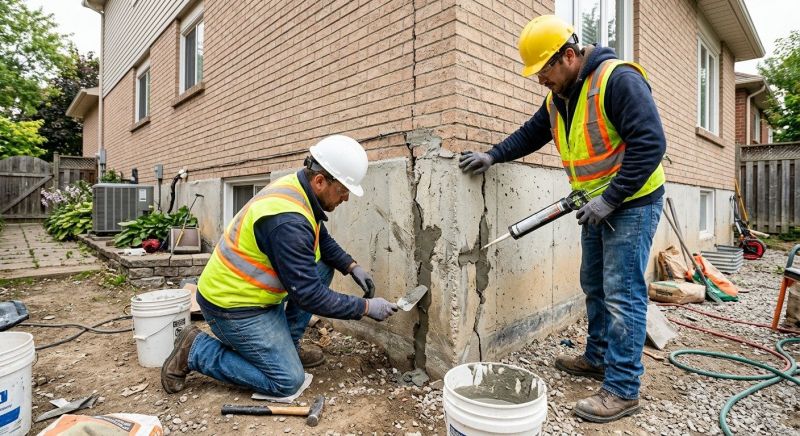 Building Foundation Repair in Mascot, VA