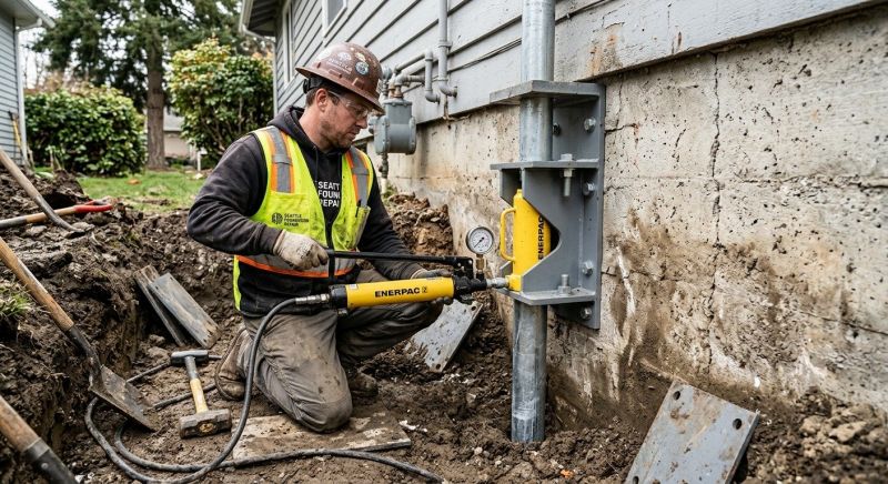 Concrete Foundation Leveling in Lanexa, VA