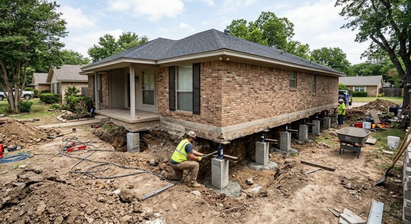 Concrete Foundation Leveling in Williamsburg, VA