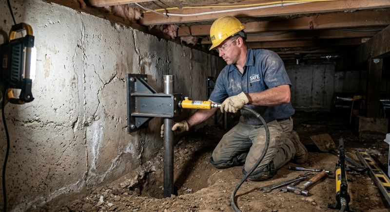 Concrete Foundation Leveling in Smithfield, VA