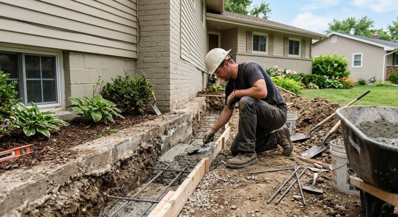 Concrete Foundation Repair in Newport News, VA