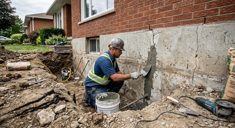 Concrete Foundation Repair in Smithfield, VA