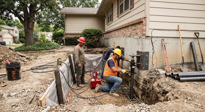 Concrete Foundation Repair in Surry County, VA