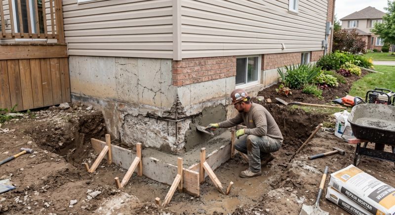 Concrete Foundation Repair in York County, VA