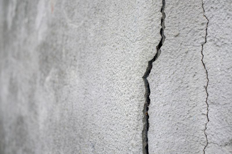 Cracked Basement Floor Repair in Williamsburg, VA