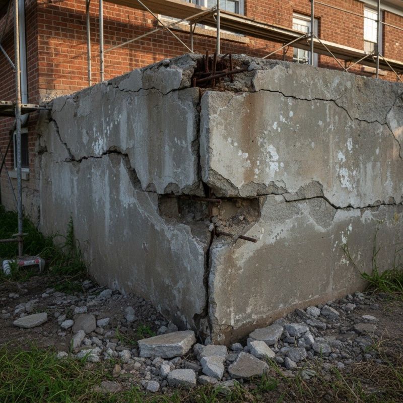 Cracked Foundation Repair in Toano, VA