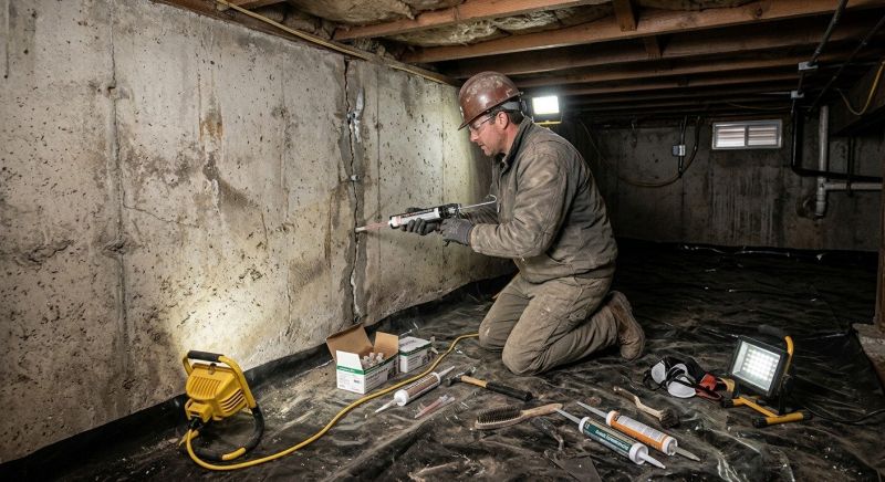 Crawlspace Foundation Repair in Mathews, VA