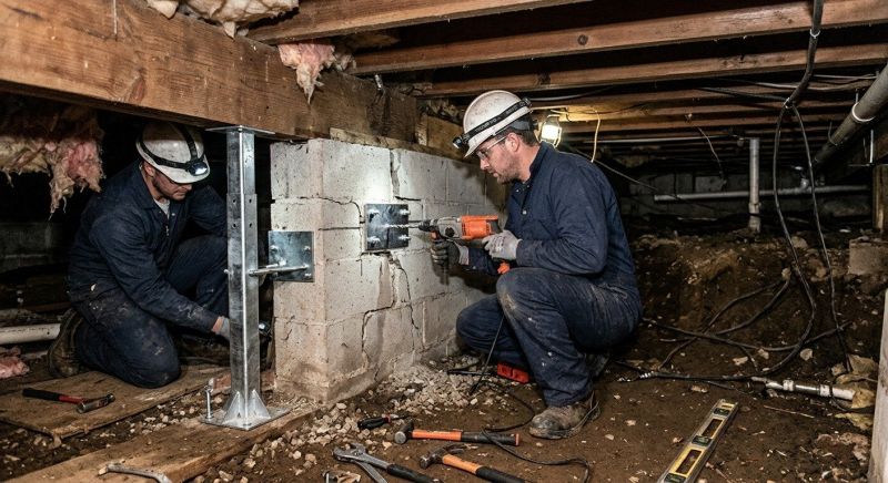 Crawlspace Foundation Repair in Toano, VA