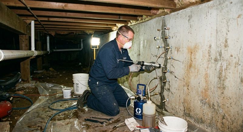 Crawlspace Foundation Repair in York County, VA