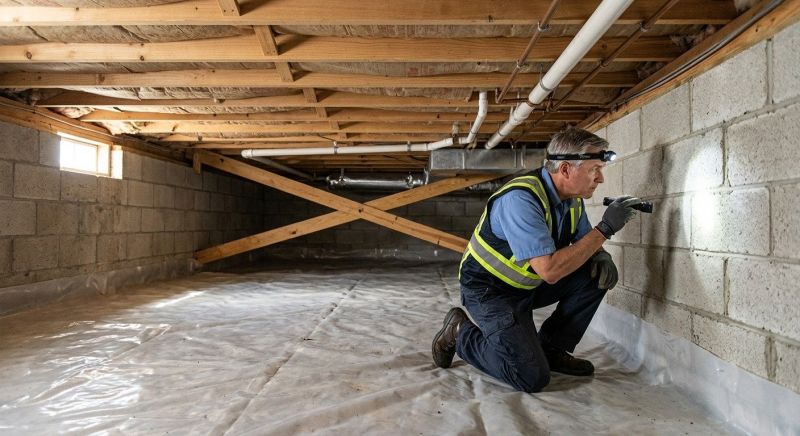 Crawlspace Repair in Williamsburg, VA