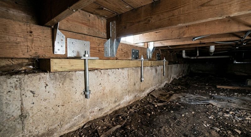 Crawlspace Structural Repair in Williamsburg, VA