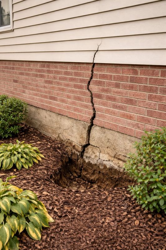 Foundation Crack Repair in Mascot, VA