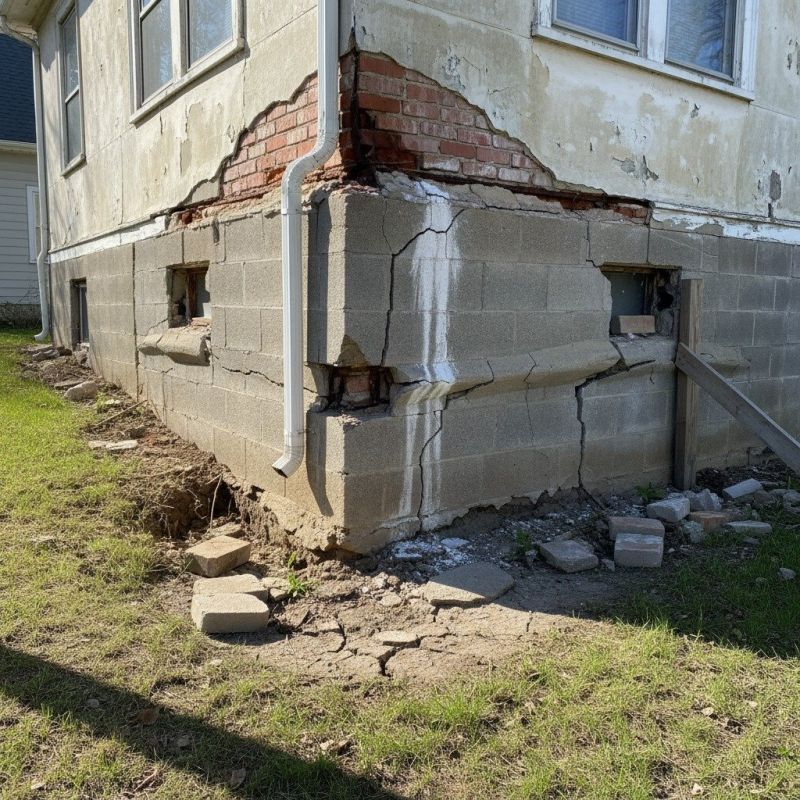 Foundation Damage Repair in Charles City, VA