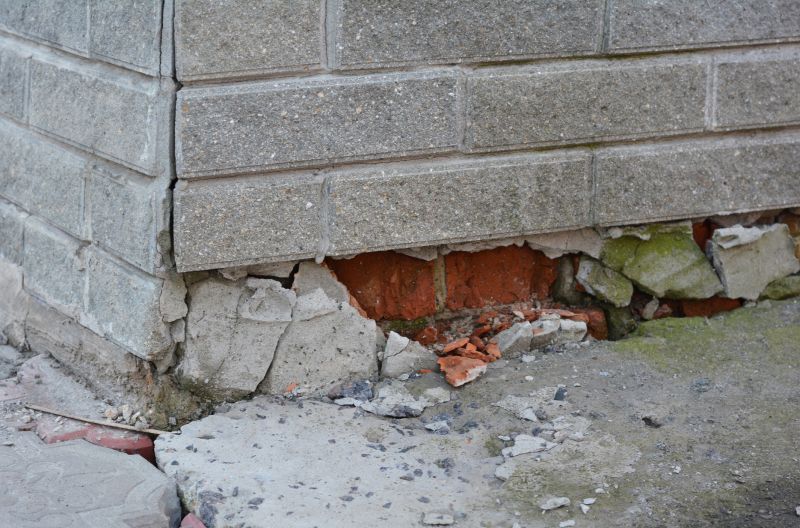 Foundation Damage Repair in Surry County, VA
