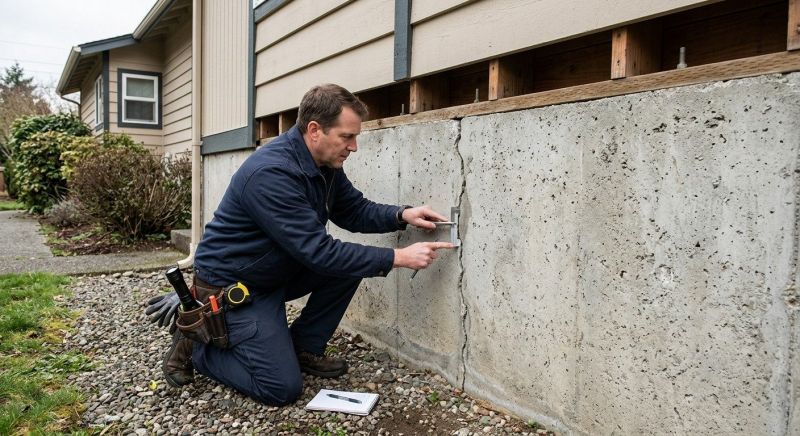 Foundation Inspection in Williamsburg, VA