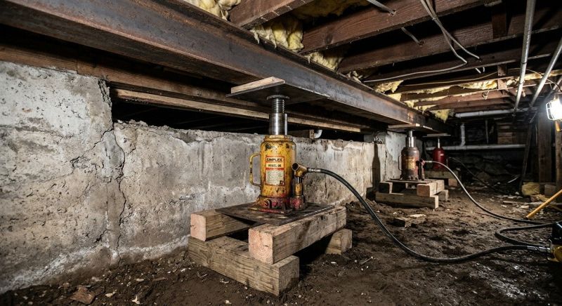 Foundation Jacking in Charles City County, VA