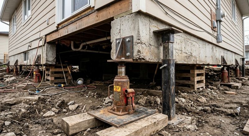 Foundation Jacking in Mascot, VA