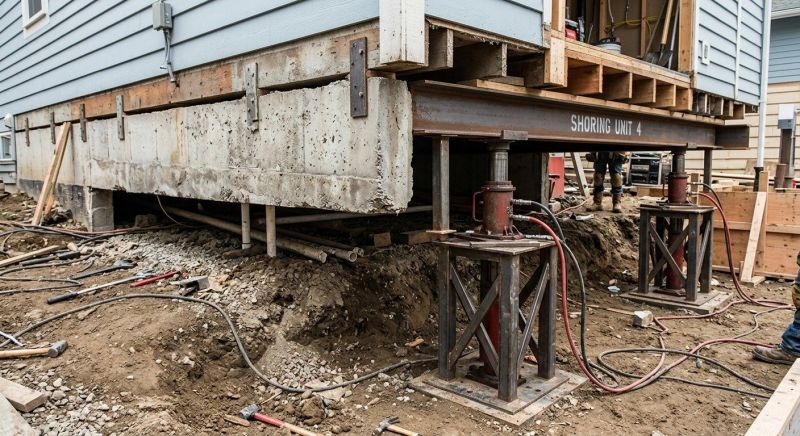 Foundation Jacking in Newport News, VA