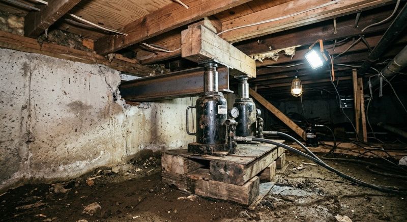 Foundation Jacking in Surry, VA