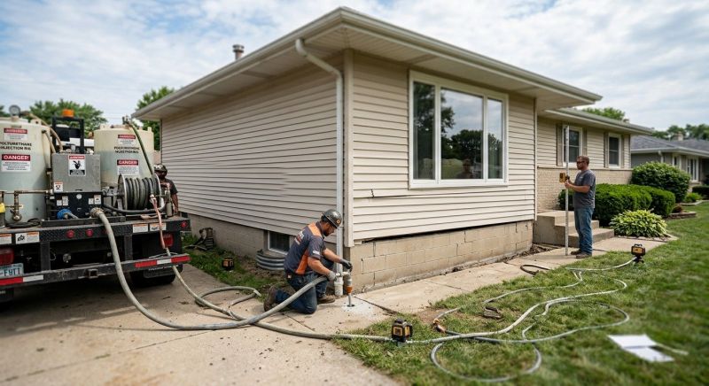 Foundation Lifting in Charles City County, VA
