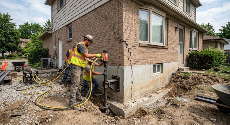 Foundation Lifting in Gloucester, VA