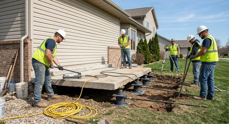 Foundation Lifting in Middlesex County, VA