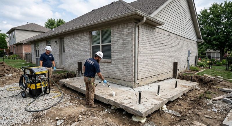 Foundation Lifting in Poquoson, VA