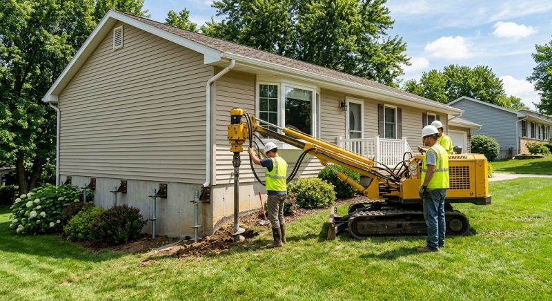 Foundation Raising in Charles City County, VA