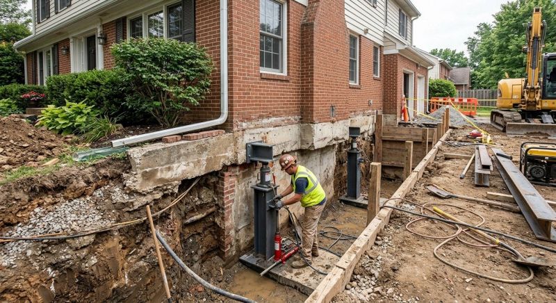 Foundation Raising in Smithfield, VA