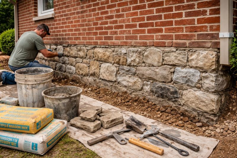 Foundation Renovation in Williamsburg, VA