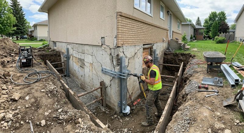 Foundation Repair in Lanexa, VA
