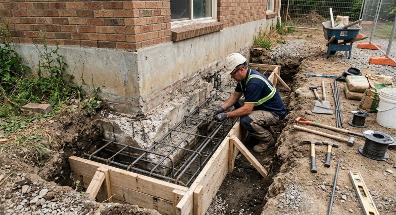 Foundation Repair in Mathews, VA