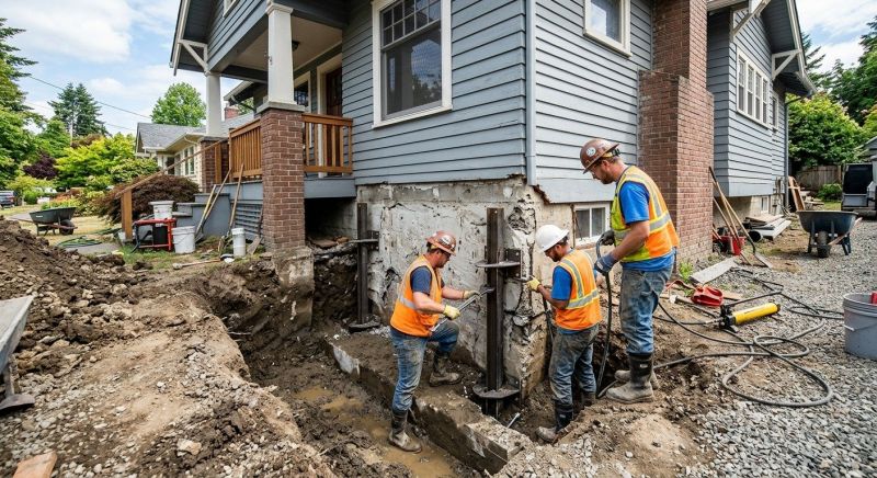 Foundation Stabilizing in Gloucester, VA