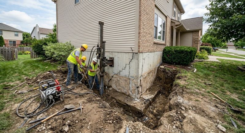 Foundation Stabilizing in Poquoson, VA