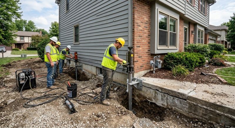Foundation Stabilizing in Poquoson, VA
