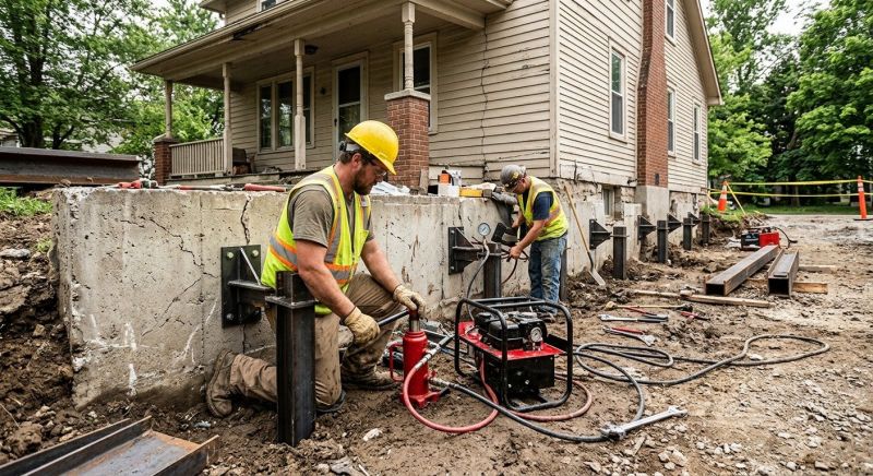 Foundation Stabilizing in Smithfield, VA