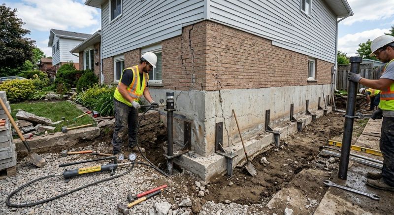 Foundation Stabilizing in Surry County, VA
