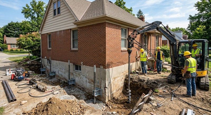 Foundation Stabilizing in Surry County, VA