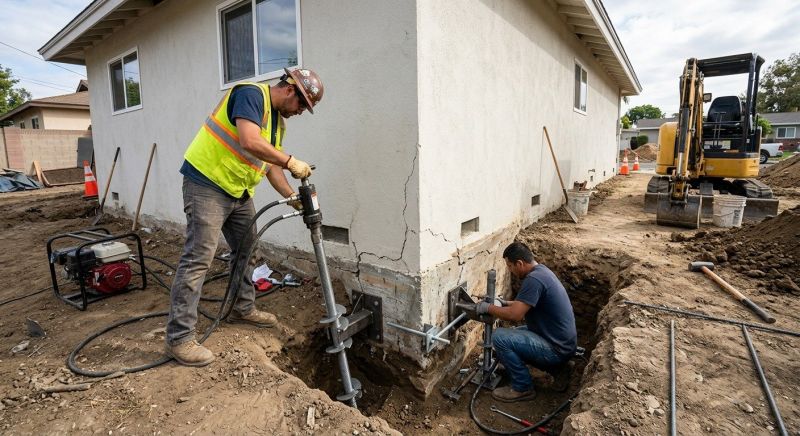 Foundation Stabilizing in York County, VA