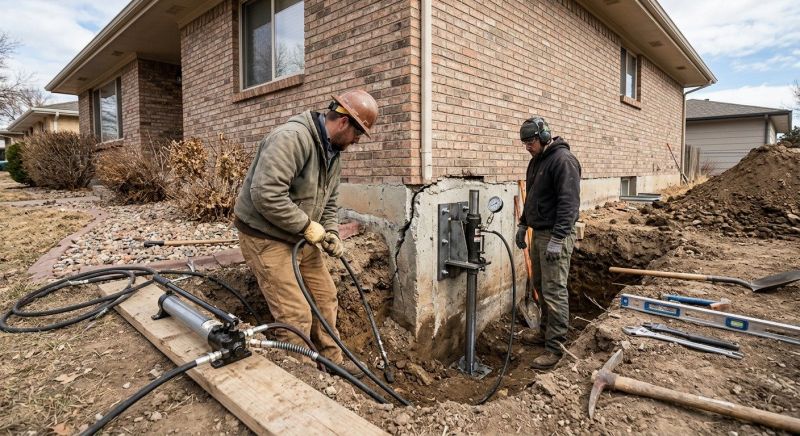 Foundation Stabilizing in Yorktown, VA