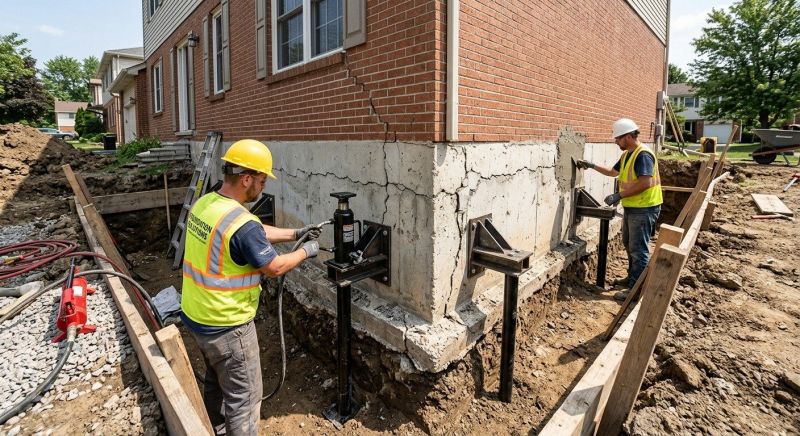 Foundation Structural Repair in Mathews, VA