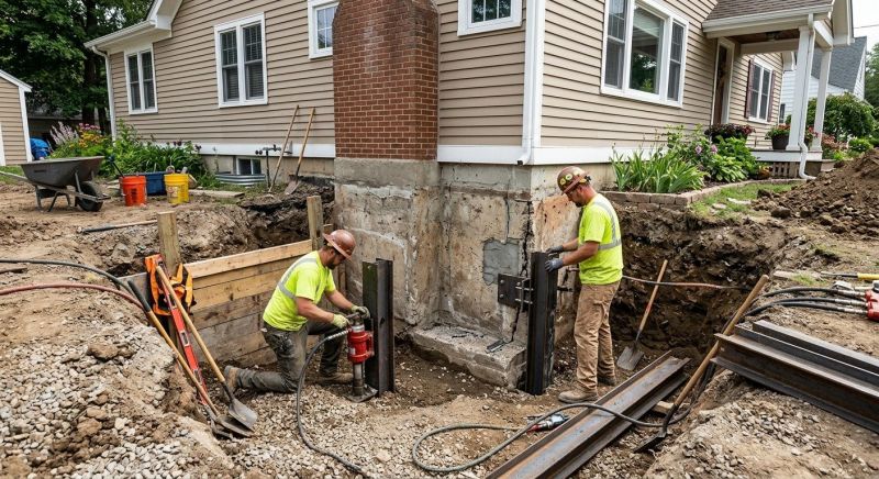 Foundation Structural Repair in Newport News, VA