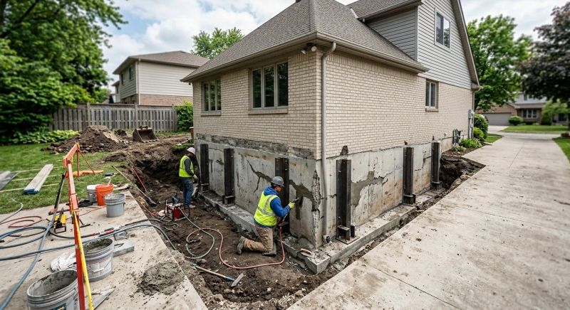 Foundation Structural Repair in Toano, VA
