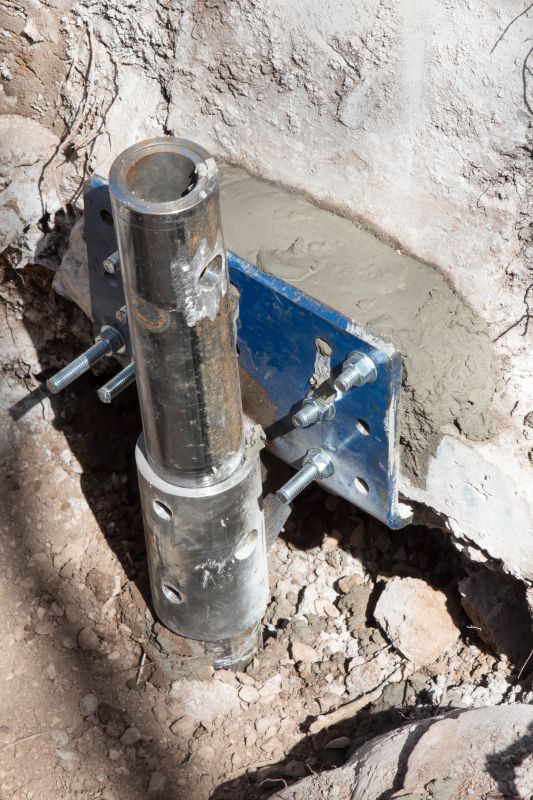 Helical Pile Installation in Williamsburg, VA