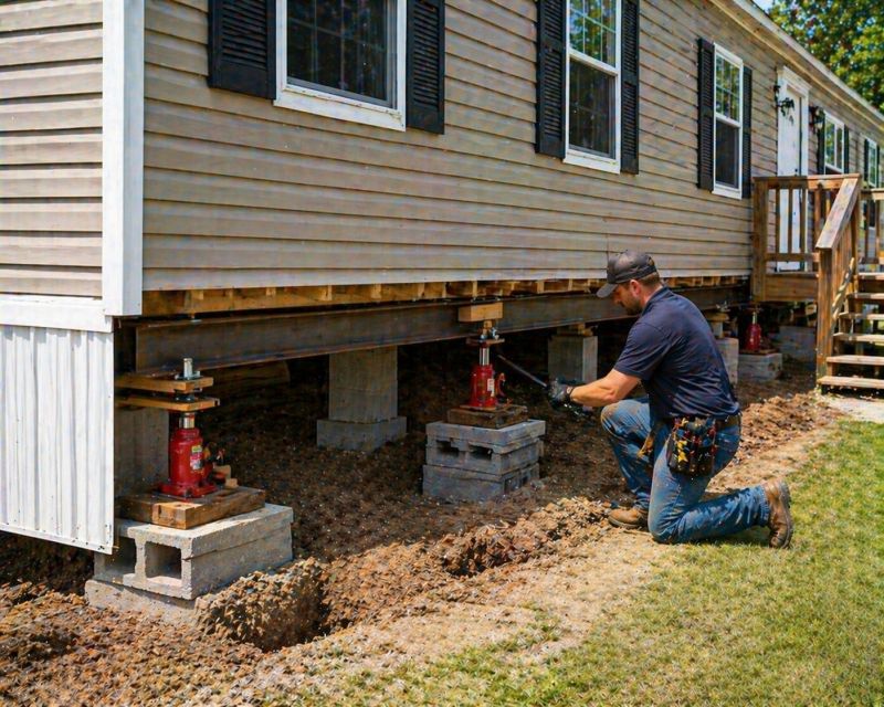 Home Foundation Leveling in Cardinal, VA