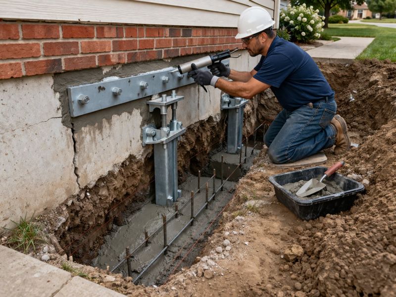 Home Foundation Repair in Charles City, VA